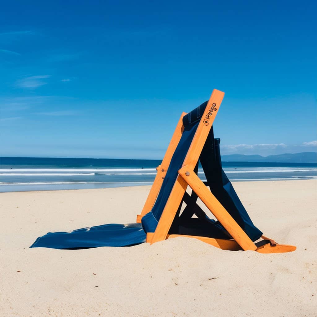 Chaise de Plage Réglable en 3 Positions Avec Poche Arrière - Divers - صورة 3