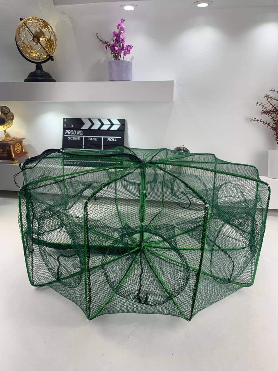 Piège de Pêche Poissons 8 Trous Facile a Installer 80cm - Divers - صورة 13