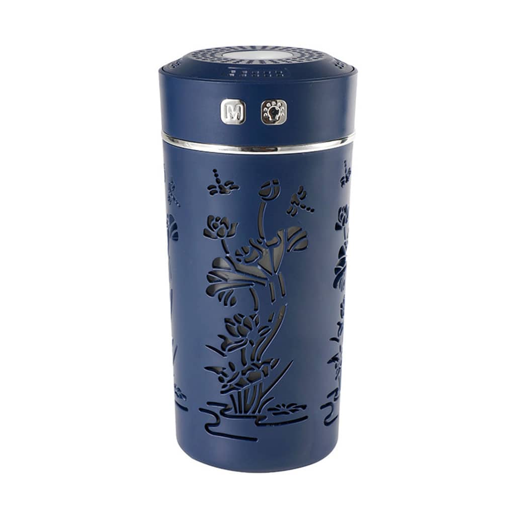 Diffuseur d’huiles essentielles et d’arôme froid, tasse de fleur de Lotus USB 250ml - Décoration - صورة 6
