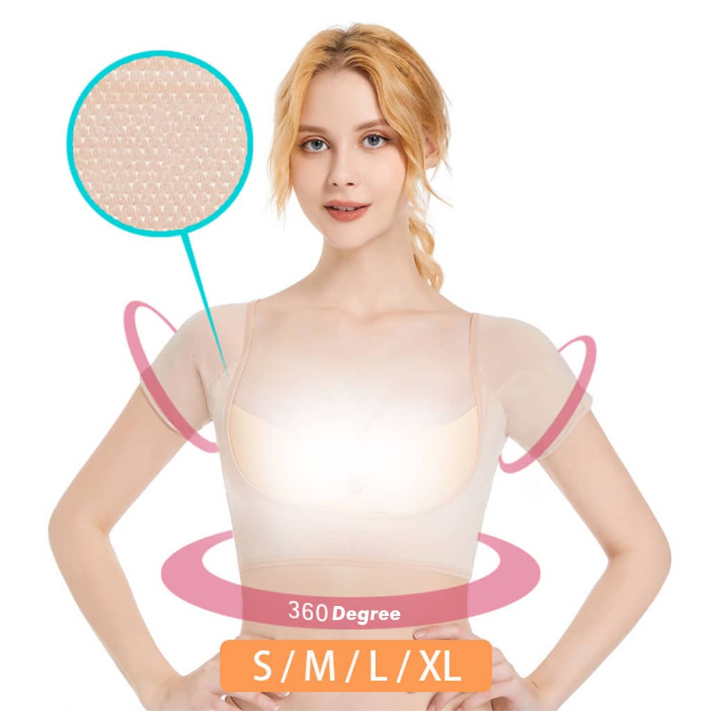 Coussinets de sudation en forme de t-shirt Réutilisables et lavables Pour les aisselles - وسادات عرق على شكل قميص قابلة لإعادة الاستخدام  - Sport - صورة 6