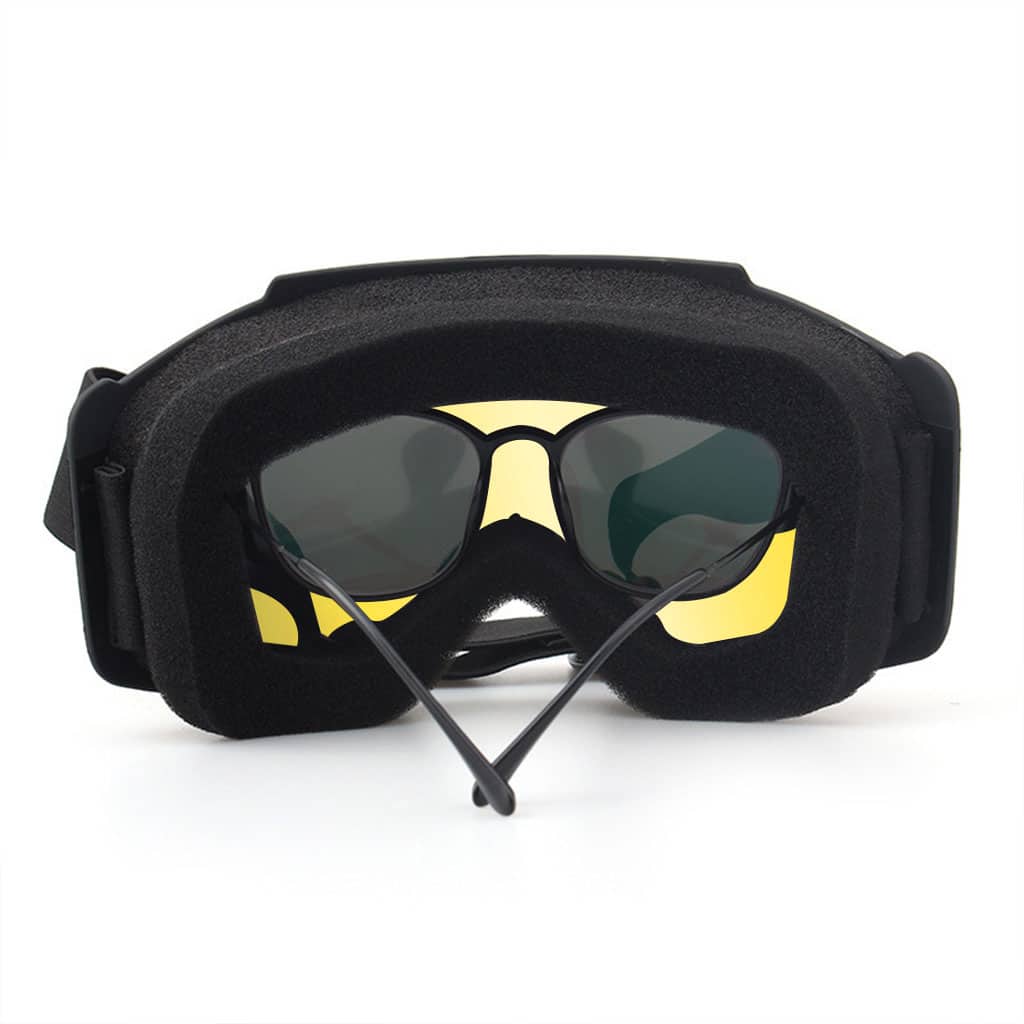Casque Moto avec Lunettes Amovibles Coloré Anti-Bouée - Accessoires Auto/Moto - صورة 6