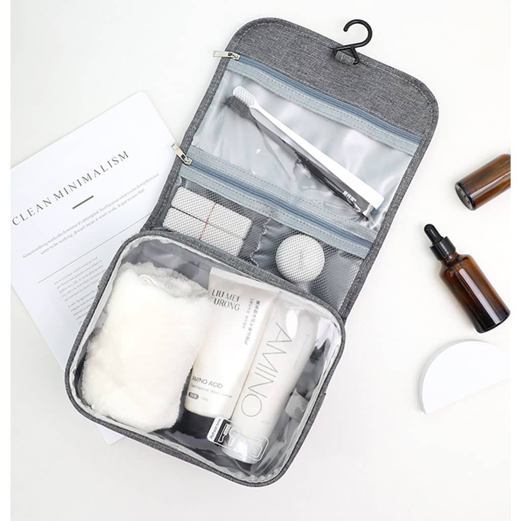 Trousse de Toilette de Voyage à Suspendre, Imperméable et Légère, Grande Capacité - Soins et Beauté - صورة 6