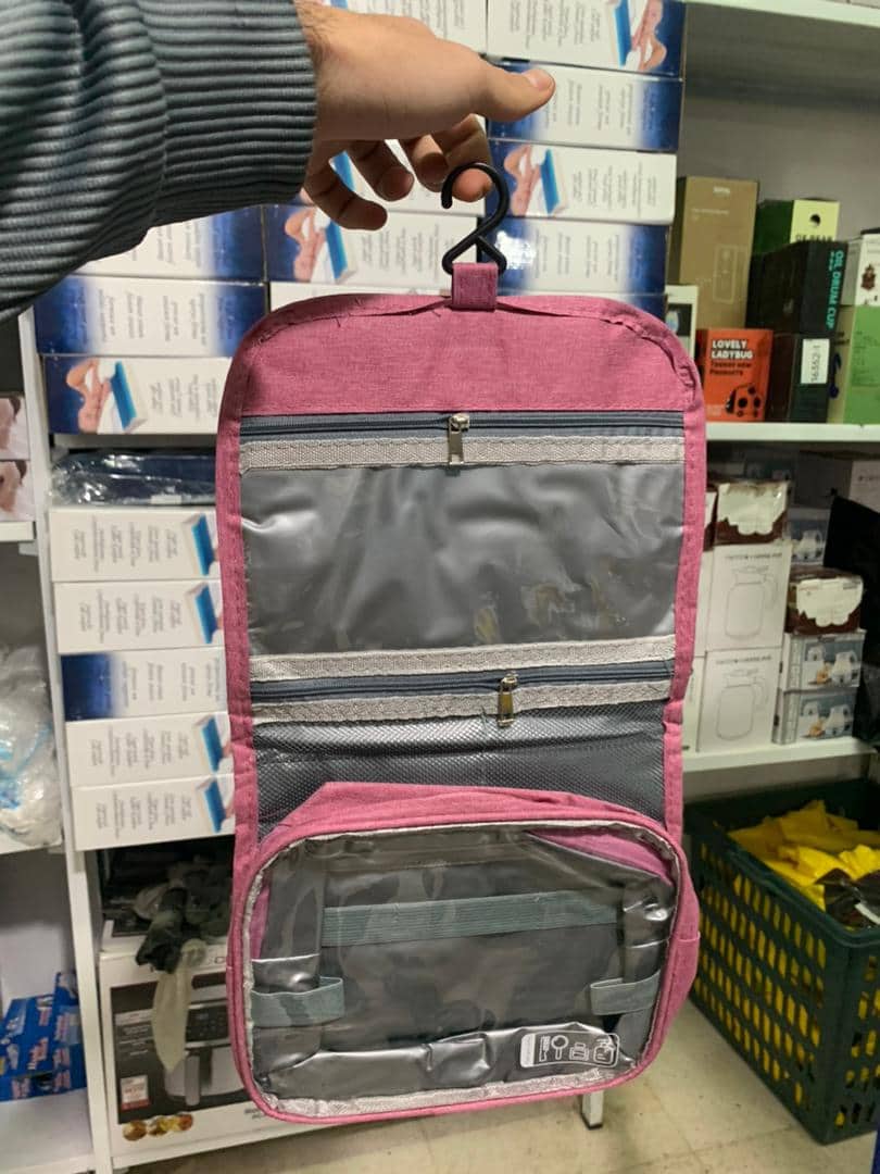 Trousse de Toilette de Voyage à Suspendre, Imperméable et Légère, Grande Capacité - Soins et Beauté - صورة 9