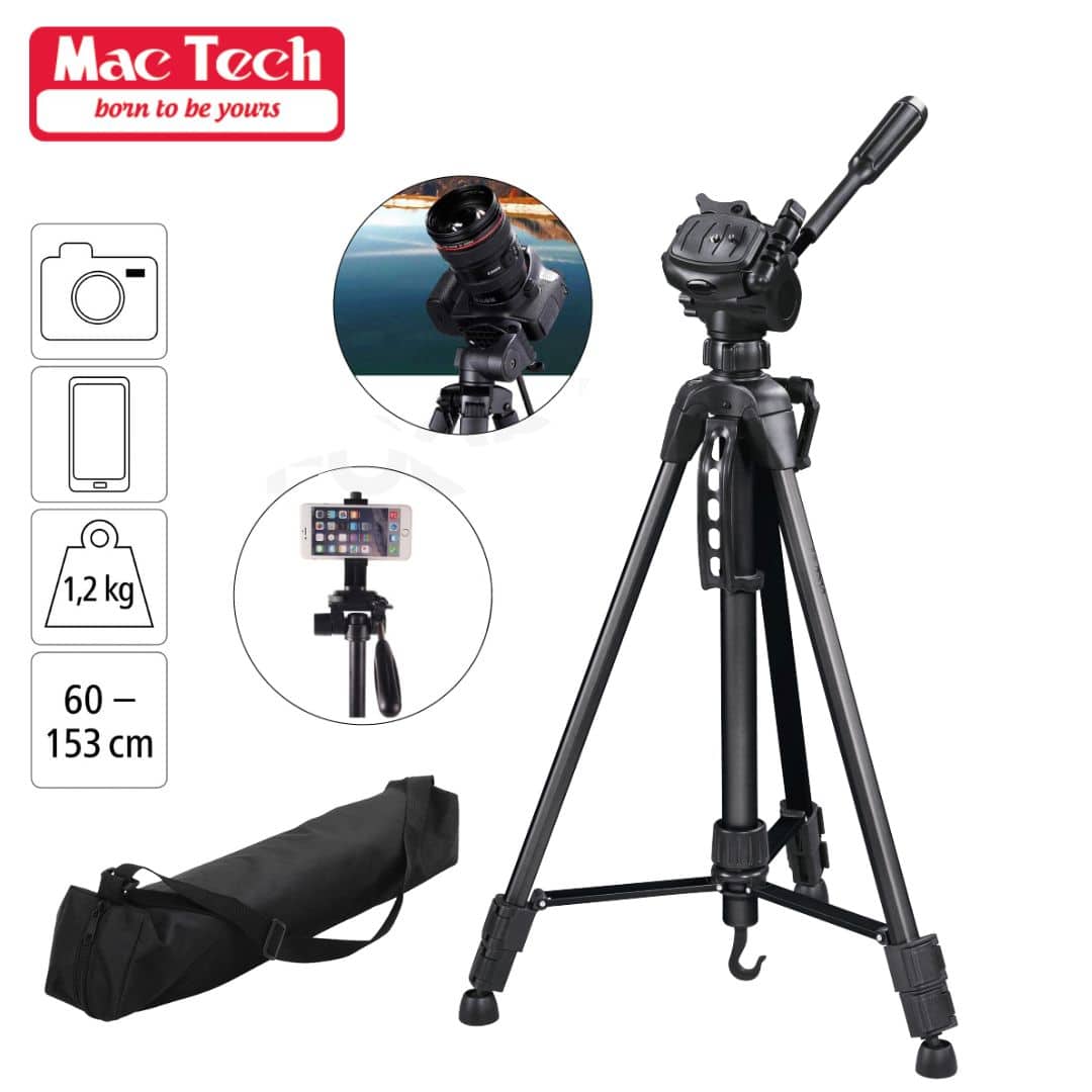 Mac Tech Lightweight Professional Telescopic Tripod MT-SUP501 - Électronique - صورة 2