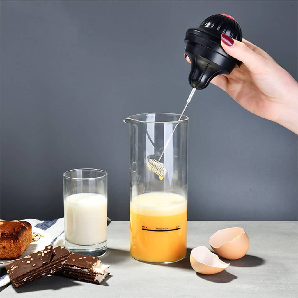 Mousseur à lait électrique Efficace pour les liquides chauds et froids. - Maison - صورة 4