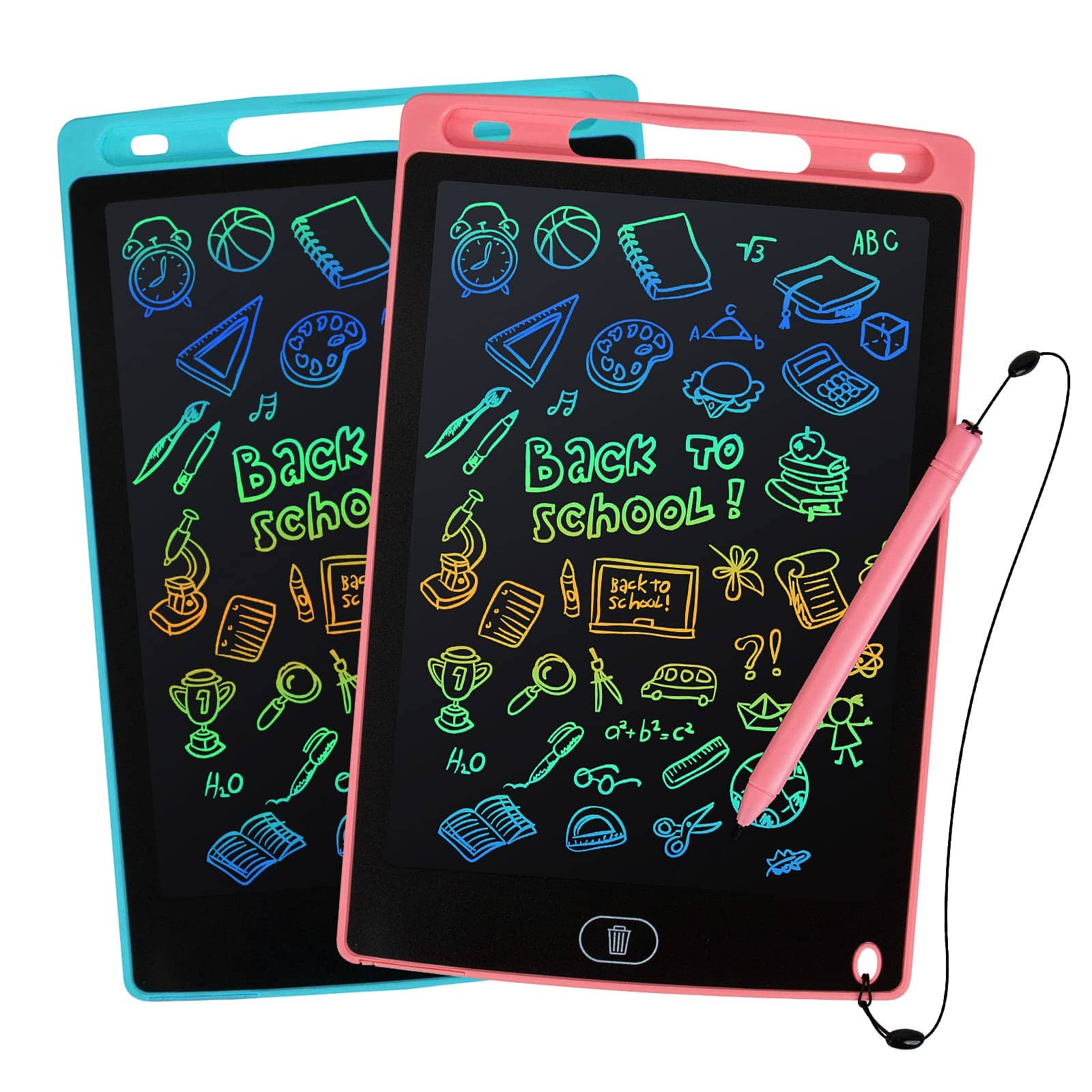 Sac à Dos orthopédique d’école primaire et Tablet LCD pour Enfants Cadeau - Bleu - Sac à dos et Mode - صورة 2
