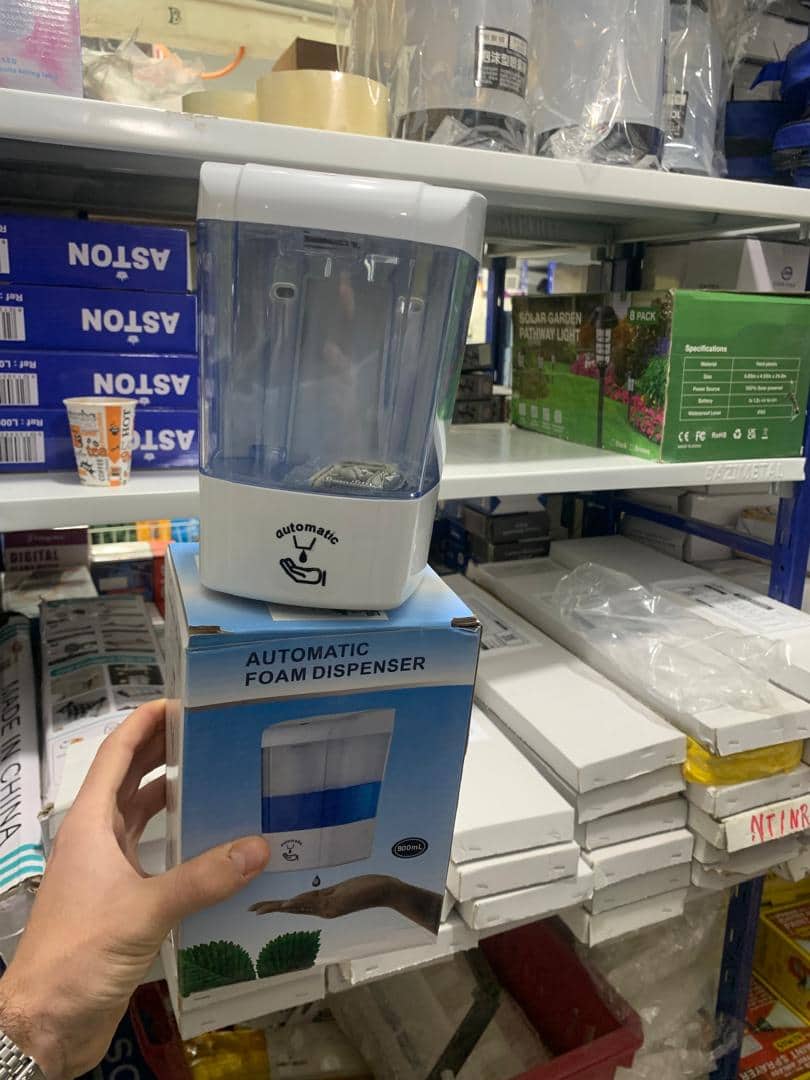 Distributeur automatique de Savon pour les mains sans contact 700ml - Maison - صورة 7