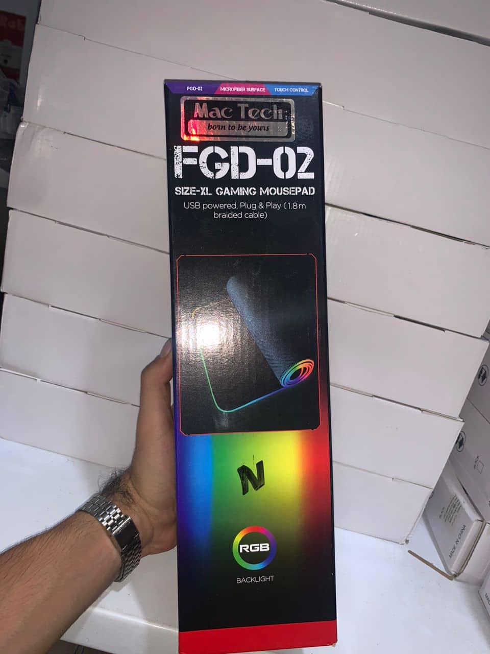 Tapis de souris de jeu RGB Transformez votre expérience de jeu - Électronique - صورة 7