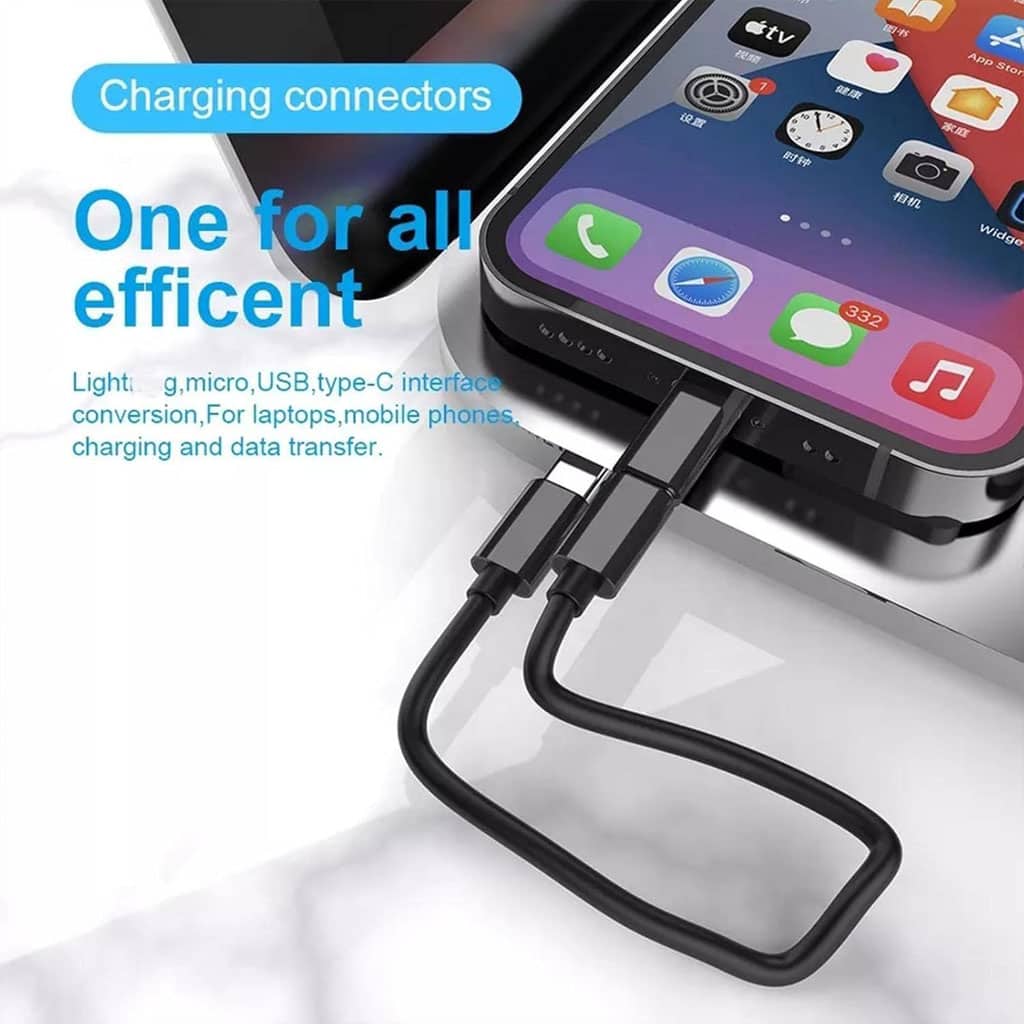 Outil de transfert de données, téléphone multi-type Micro USB Type C Lightning - Électronique - صورة 5