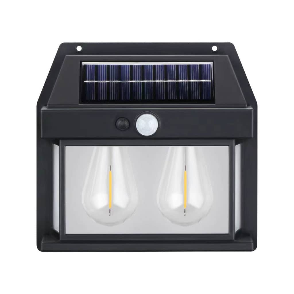 Double Lanterne Vintage Bougie, nouvelle lampe murale à induction solaire - Électronique - صورة 6