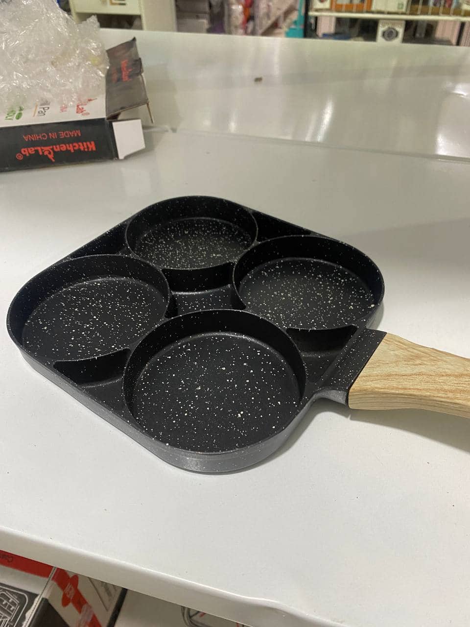 Poêle à frire épaissie Poêle à omelette antiadhésive pour œufs, crêpes, steak - Divers - صورة 6