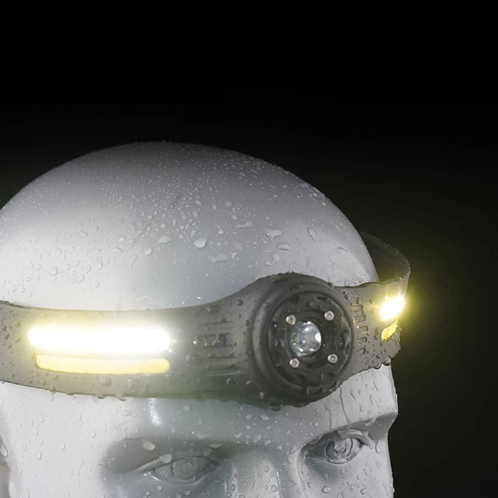 Lampe Frontale Légère COB avec Interrupteur Sensoriel à Angle Réglable - Électronique - صورة 2