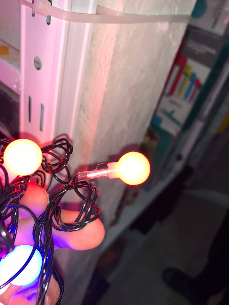 Guirlande lumineuse à 40 LED - 9 m - Branchement direct avec secteur étanche décoration idéale pour chambre (Rond) - Décoration - صورة 13