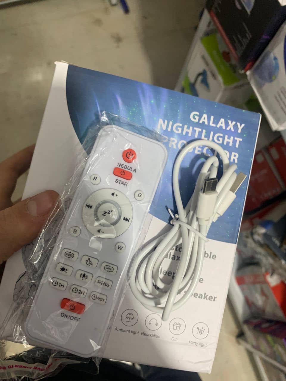 Projecteur galaxie, veilleuse en forme d'œuf de dinosaure - Électronique - صورة 11