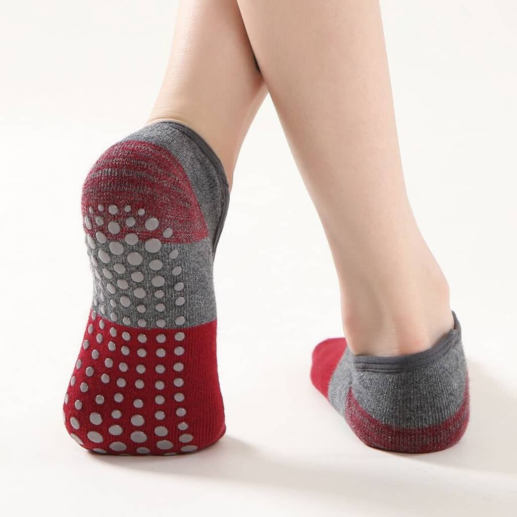 Paires Chaussettes de Yoga pour Femme Antidérapantes - Divers - صورة 5