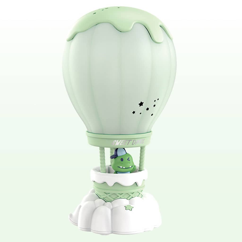 Lampe de table LED pour chambre d'enfant, rechargeable en forme de montgolfière - Divers - صورة 6