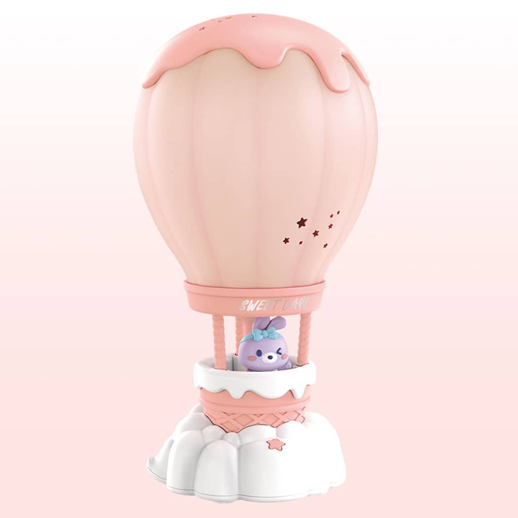 Lampe de table LED pour chambre d'enfant, rechargeable en forme de montgolfière - Divers - صورة 7