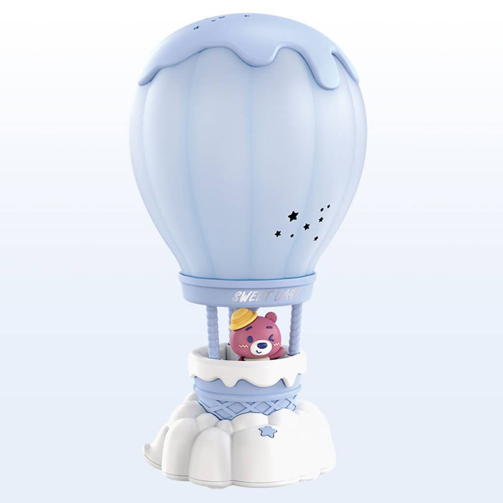 Lampe de table LED pour chambre d'enfant, rechargeable en forme de montgolfière - Divers - صورة 8