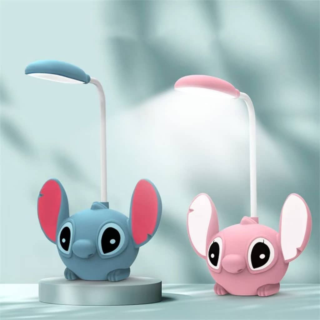Stitch Lampe de Bureau et Veilleuse Ambiante pour Enfants avec Taille-crayon - Divers - صورة 2
