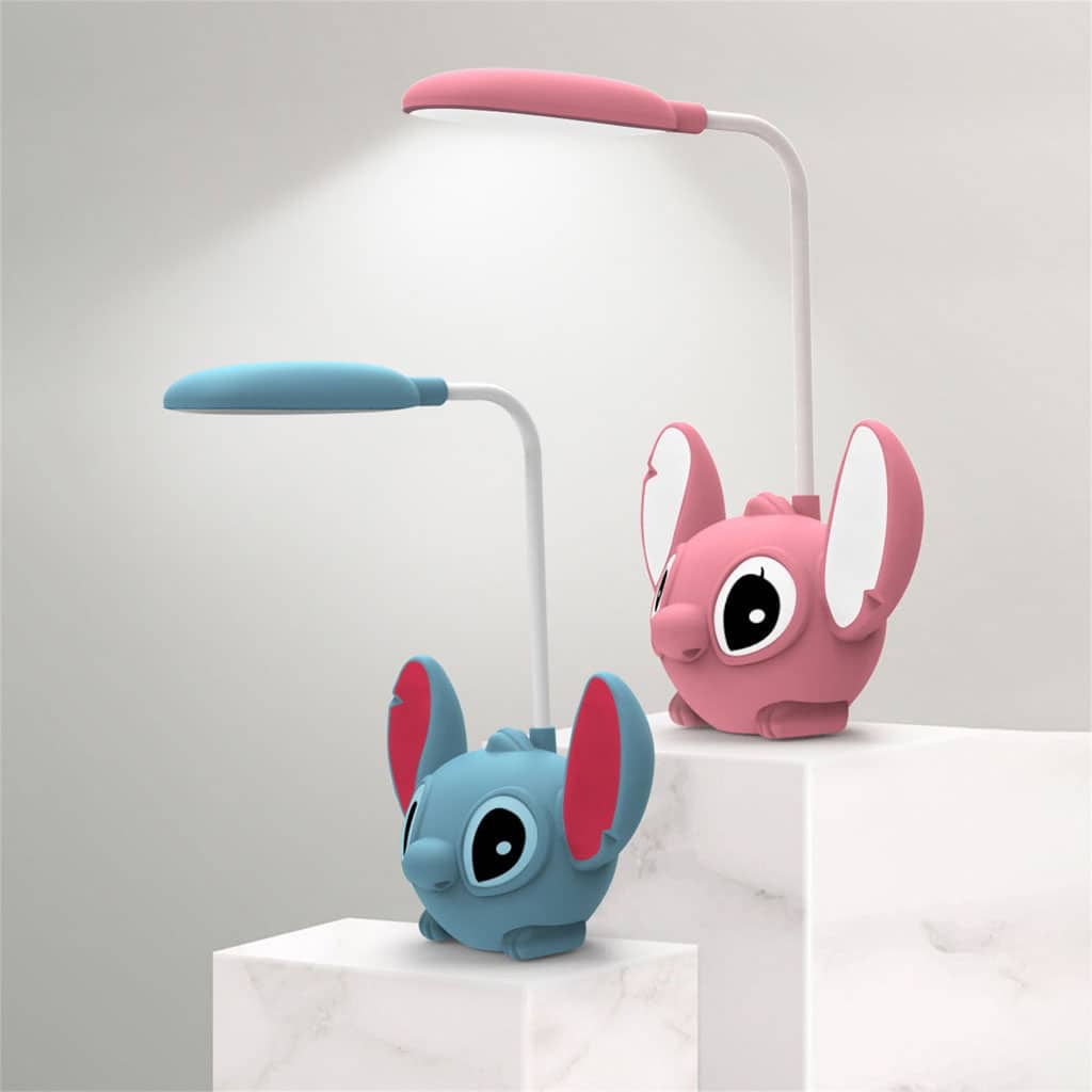 Stitch Lampe de Bureau et Veilleuse Ambiante pour Enfants avec Taille-crayon - Divers - صورة 3