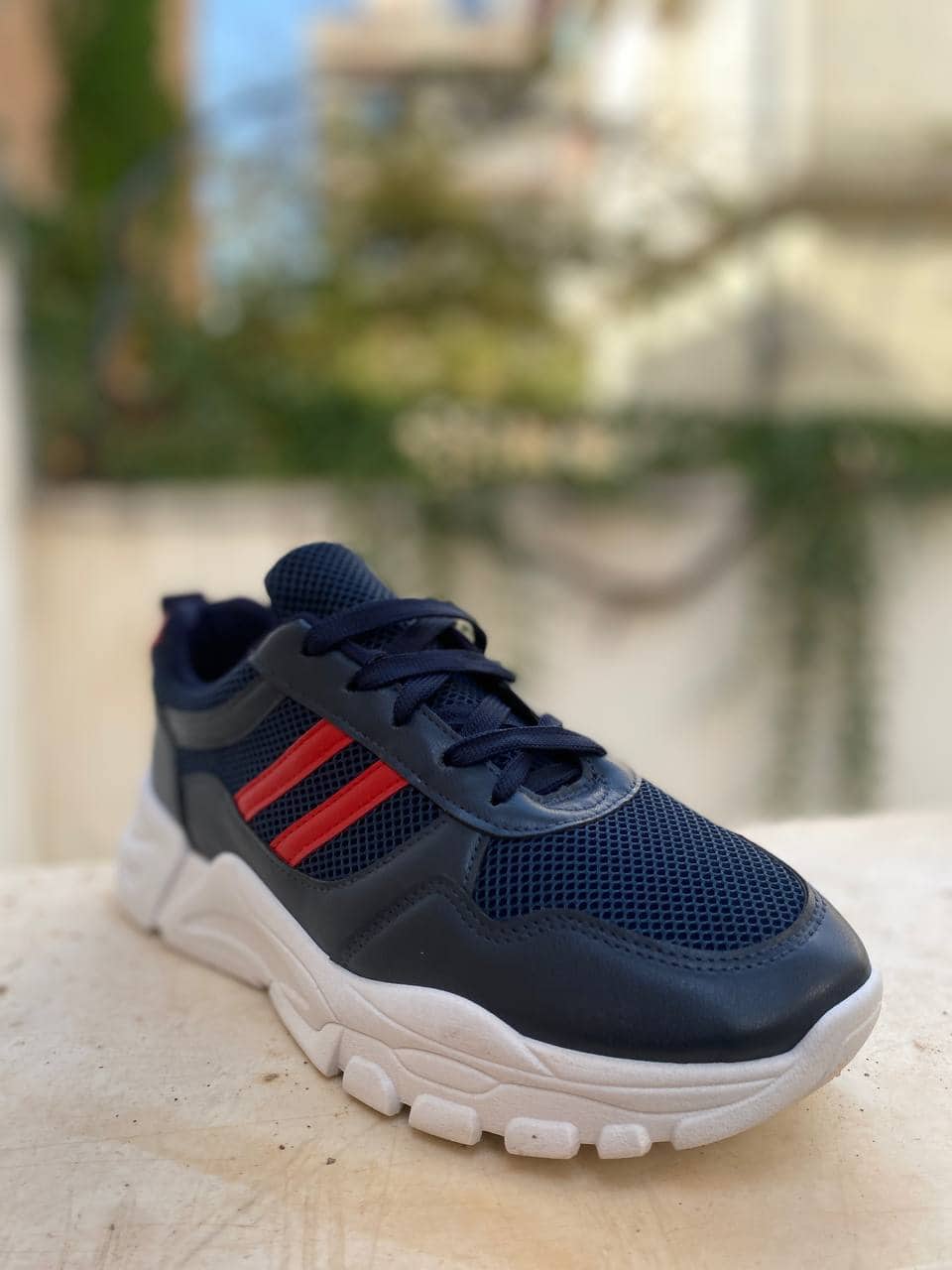 Chaussure streetwear casual confortable semelle absorbante au chocs - BLEU NUIT - Vêtements et chaussures - صورة 6