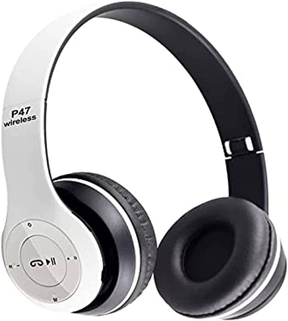 Casque Audio Stereo Bluetooth sans fil modèle P47 pliable - Électronique - صورة 3