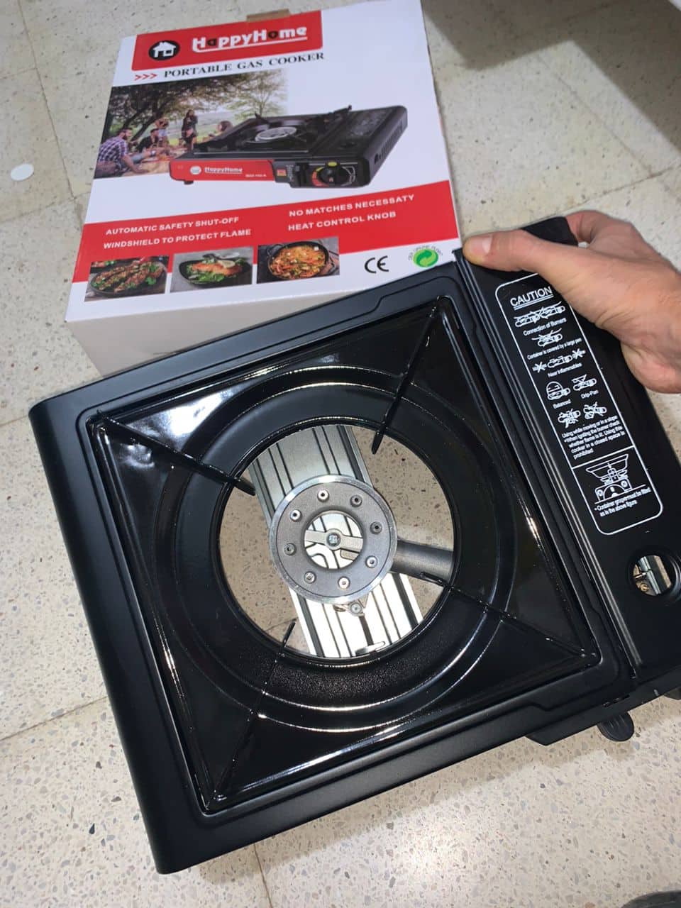 Réchaud à gaz de camping allumage automatique V2 - Camping et Randonnée - صورة 7