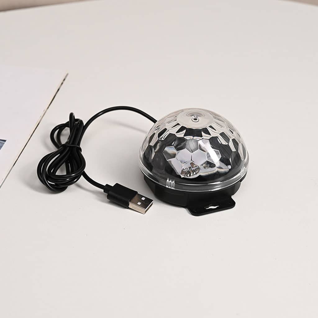 Boule en Cristal Lumineuse à 6 Couleurs - Effet Magique - Électronique - صورة 3