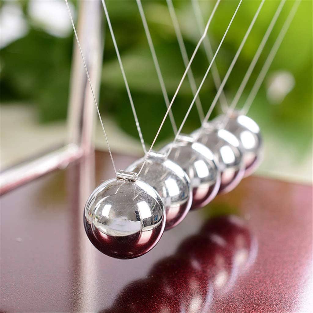 Pendule Newton Balls d'équilibre en acier classique v2 - Décoration - صورة 5