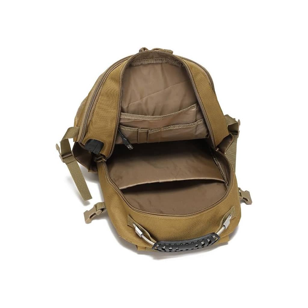 Sac à dos tactique USB pour camping, sac militaire 15,6 pouces - Camping et Randonnée - صورة 6