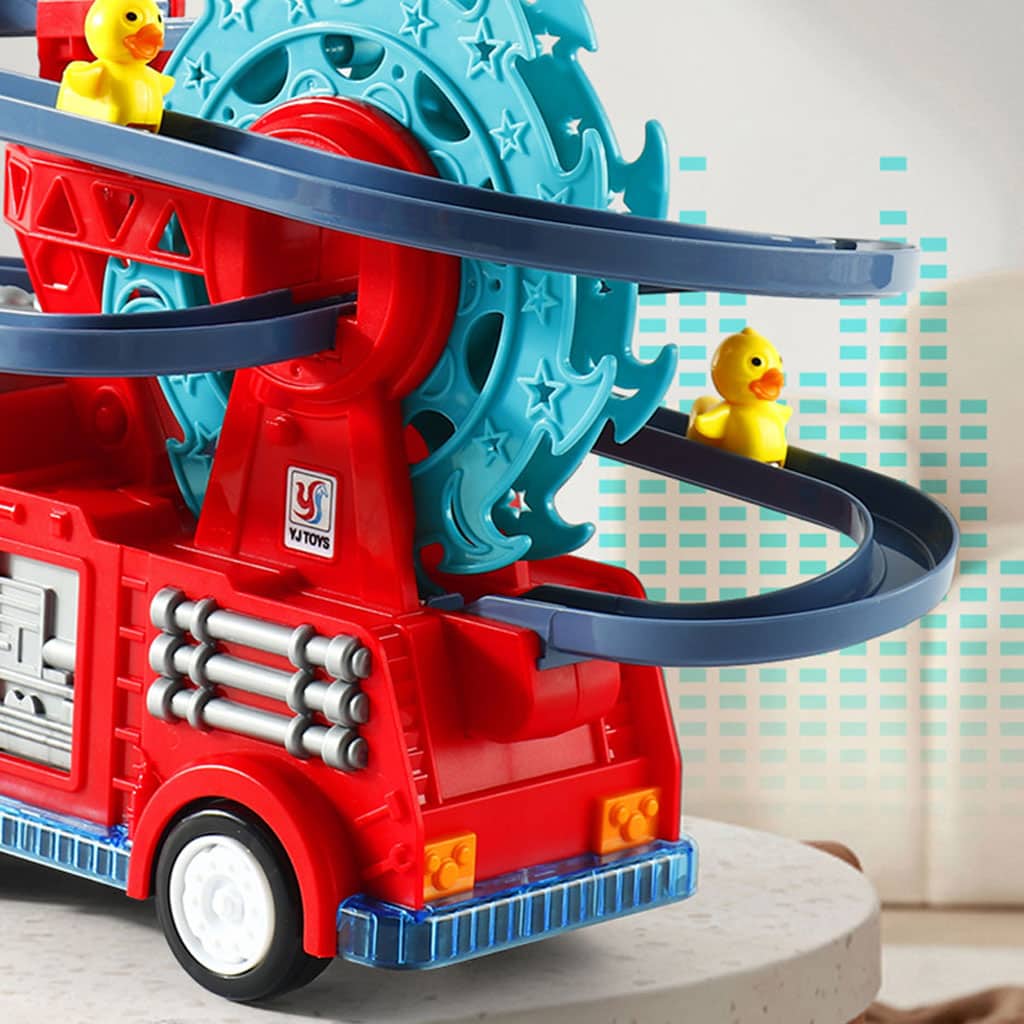 Camion de Pompier Jouet avec Sonore Lumineux Educatif pour Enfants - Jouet & Gaming - صورة 3