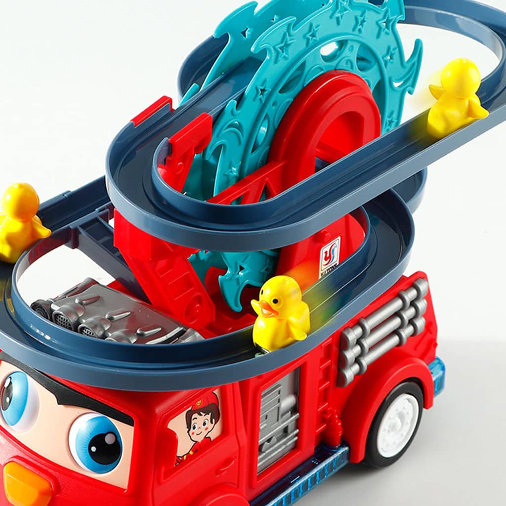 Camion de Pompier Jouet avec Sonore Lumineux Educatif pour Enfants - Jouet & Gaming - صورة 4