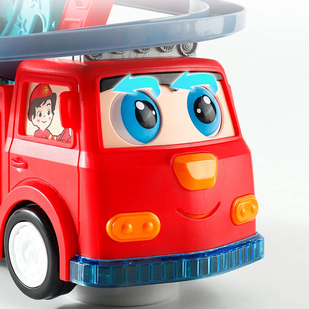 Camion de Pompier Jouet avec Sonore Lumineux Educatif pour Enfants - Jouet & Gaming - صورة 5