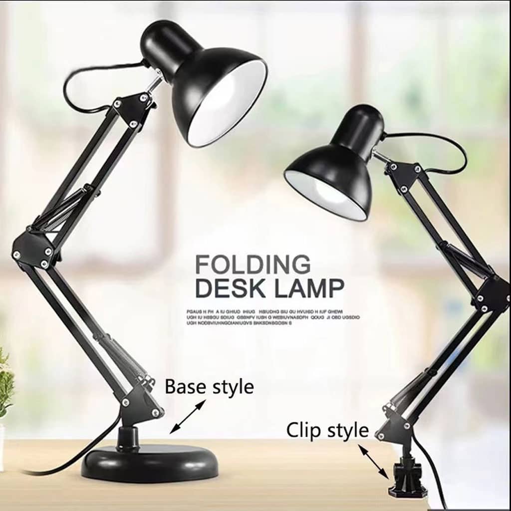 Retro LED Desk Lamp Metal Adjustable E27 - Électronique - صورة 4