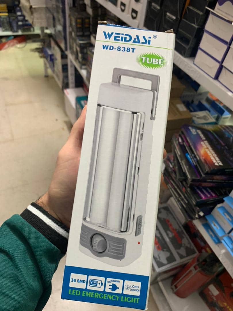 Lampe De Secours Rechargeable Weidasi WD-838T - Camping et Randonnée - صورة 4
