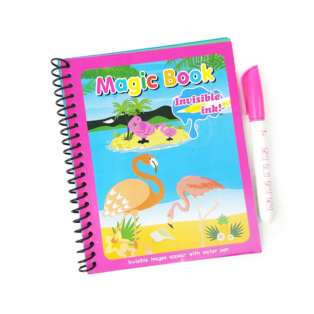 Magic Book réutilisable avec des dessins animés pour enfants et un stylo à eau - Divers - صورة 3