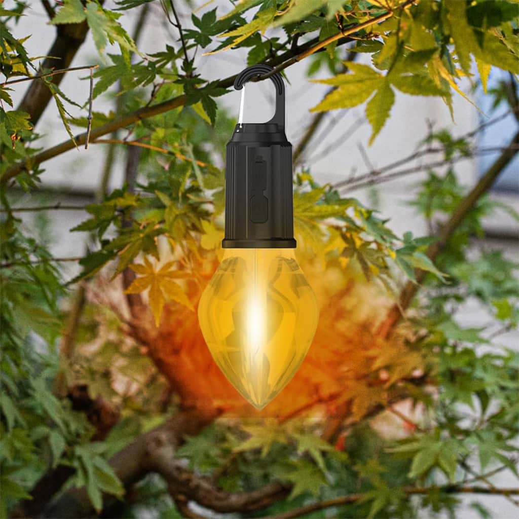 Lampes rechargeables avec crochet à clip, 3 modes d'éclairage - Camping et Randonnée - صورة 5