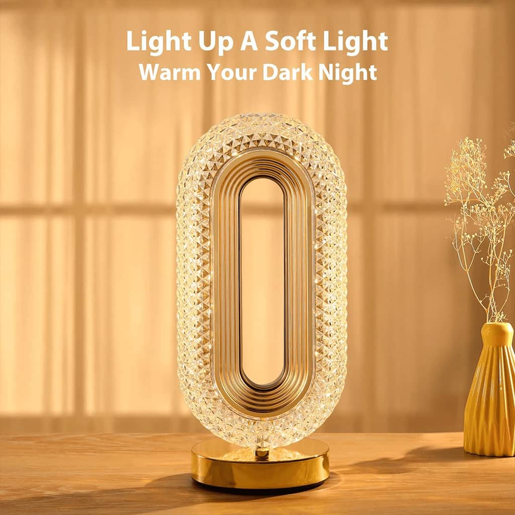 Lampe de table décorative LED forme œil d'étoile (1 pièce) - Décoration - صورة 2