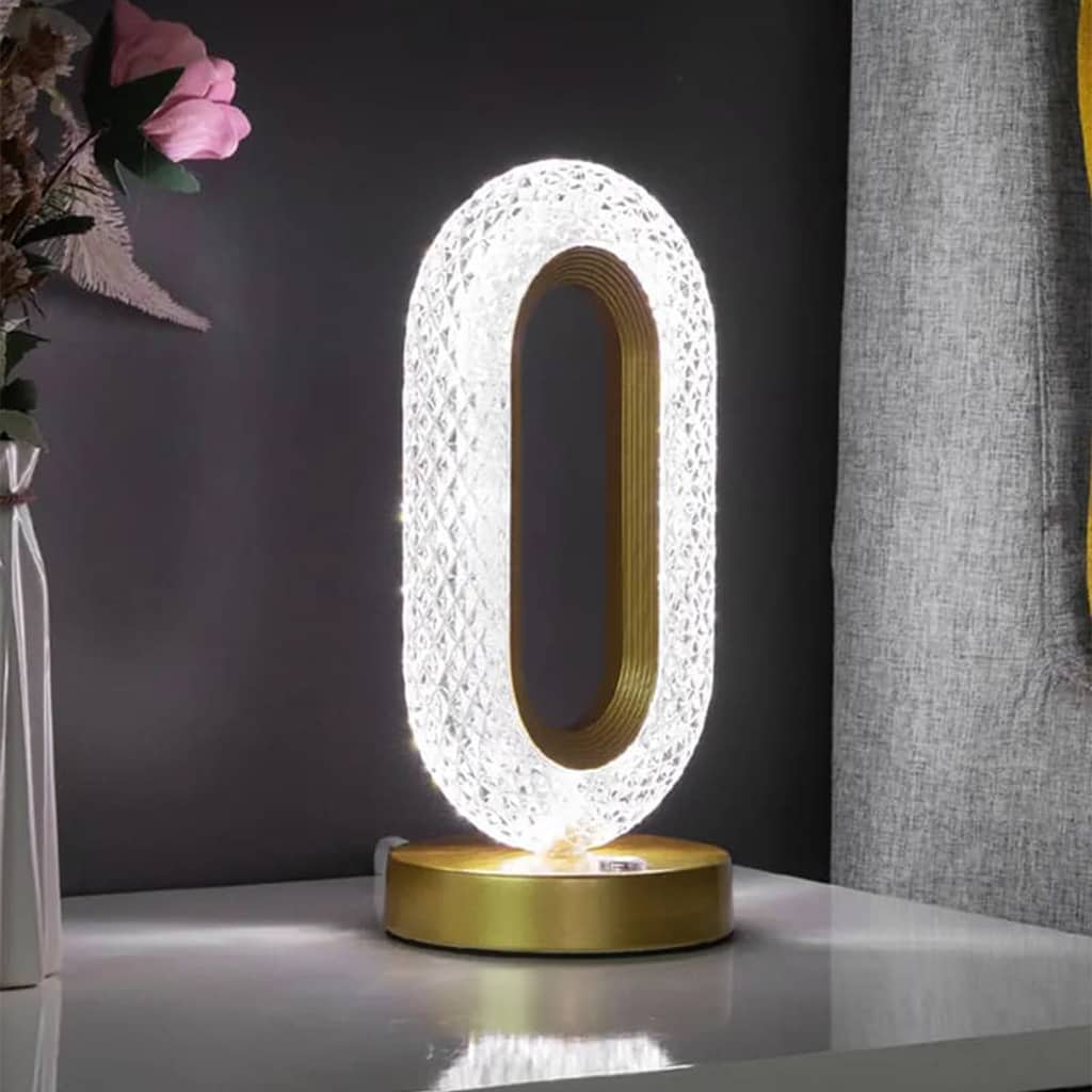 Lampe de table décorative LED forme œil d'étoile (1 pièce) - Décoration - صورة 6