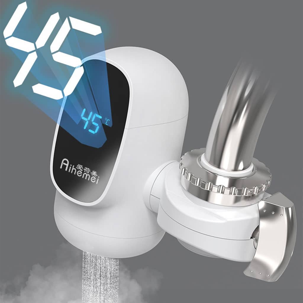 Robinet électrique chauffant rapide à affichage numérique - صنبور تدفئة كهربائي سريع مع شاشة رقمية - Maison - صورة 11