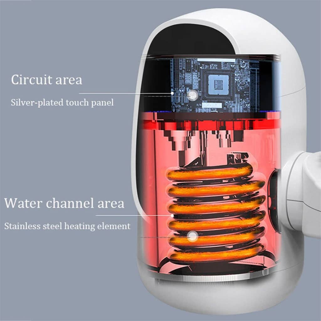 Robinet électrique chauffant rapide à affichage numérique - صنبور تدفئة كهربائي سريع مع شاشة رقمية - Maison - صورة 5