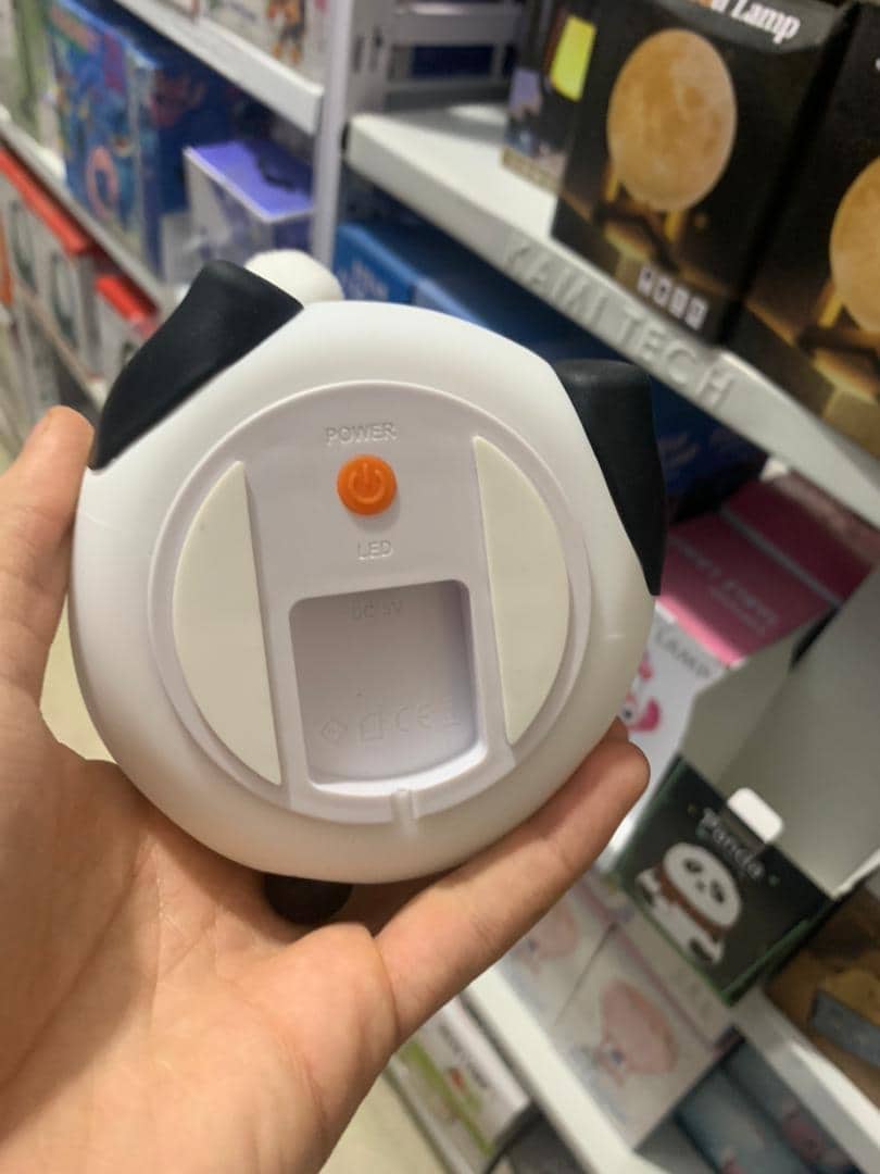 Veilleuse Forme de Panda Silicone Rechargeable Pour Bébé - Décoration - صورة 11