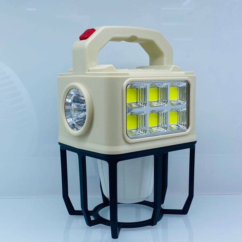 Lampe de camping à énergie solaire à 3 modes – مصباح يدوي للتخييم ب 3 أوضاع يعمل بالطاقة الشمسية - Camping et Randonnée - صورة 3