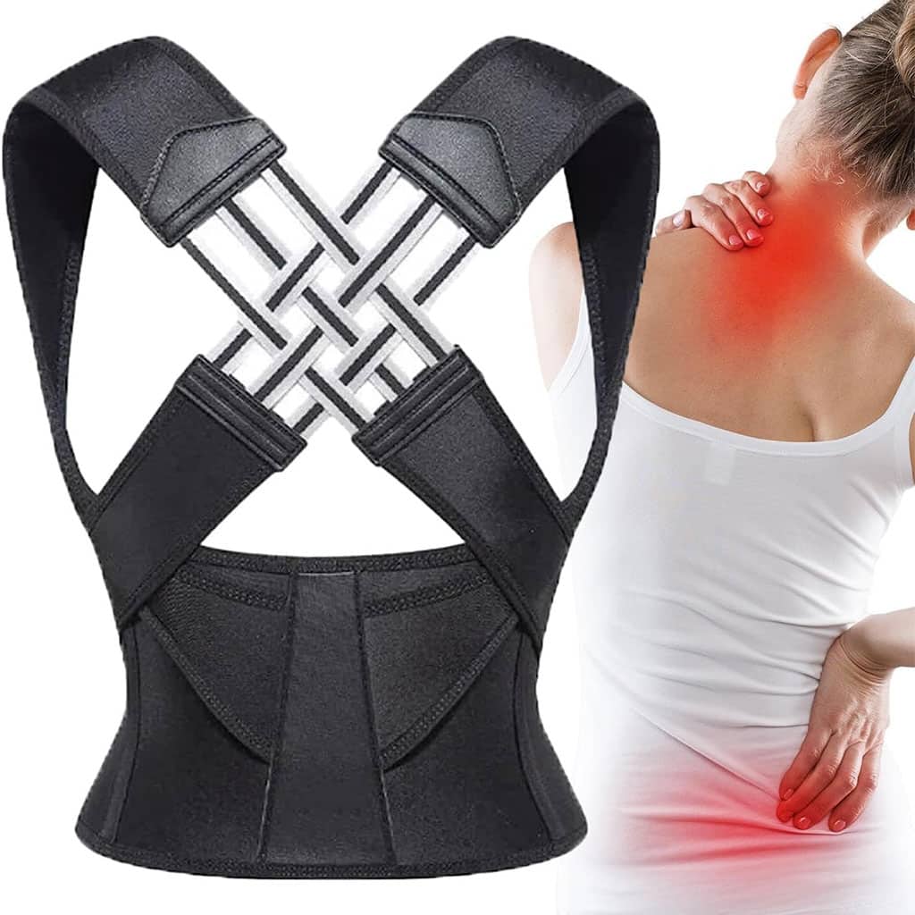 Ceinture de posture réglable pour le dos unisexe - Sport - صورة 6