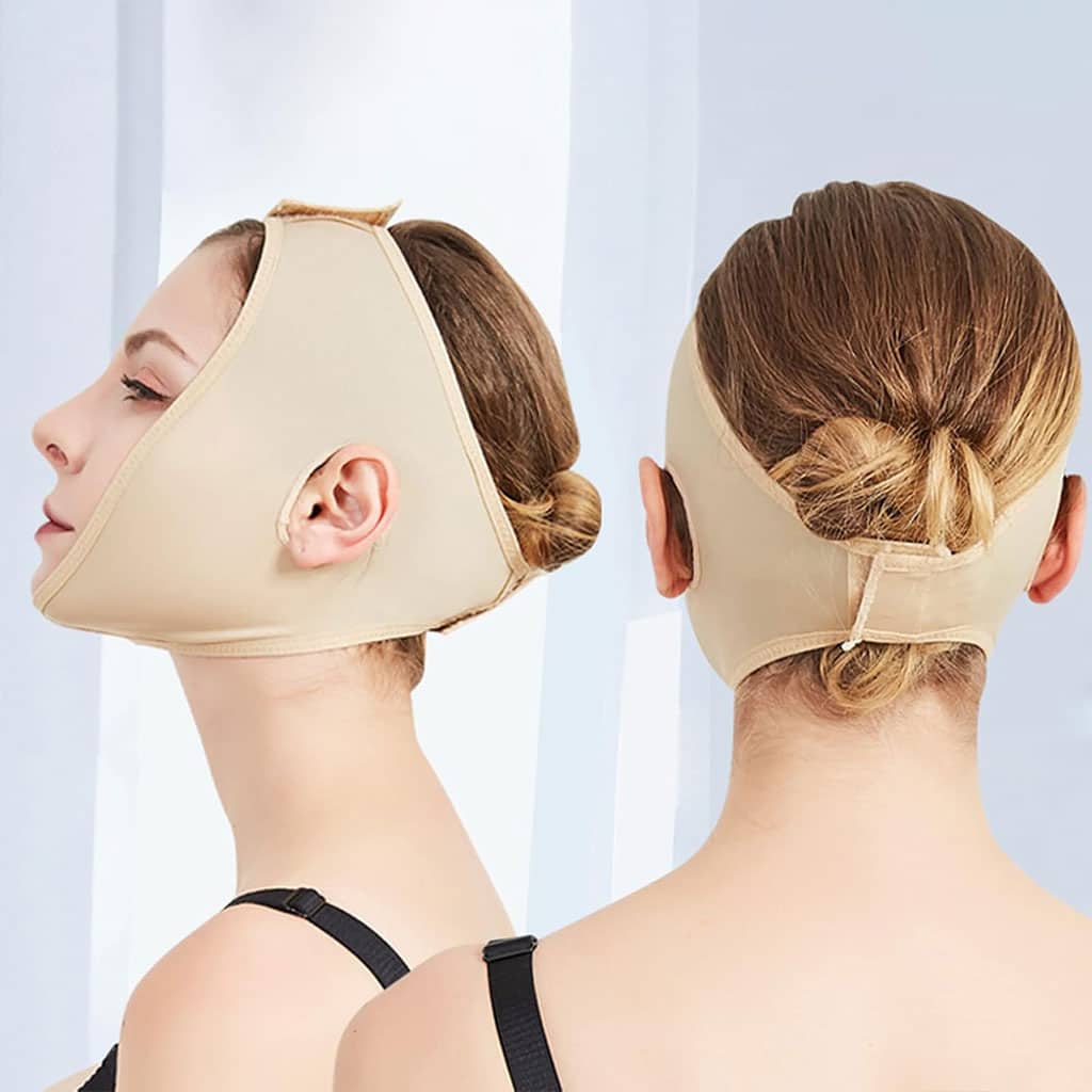 Sangle de compression pour visage Double menton - Soins et Beauté - صورة 2