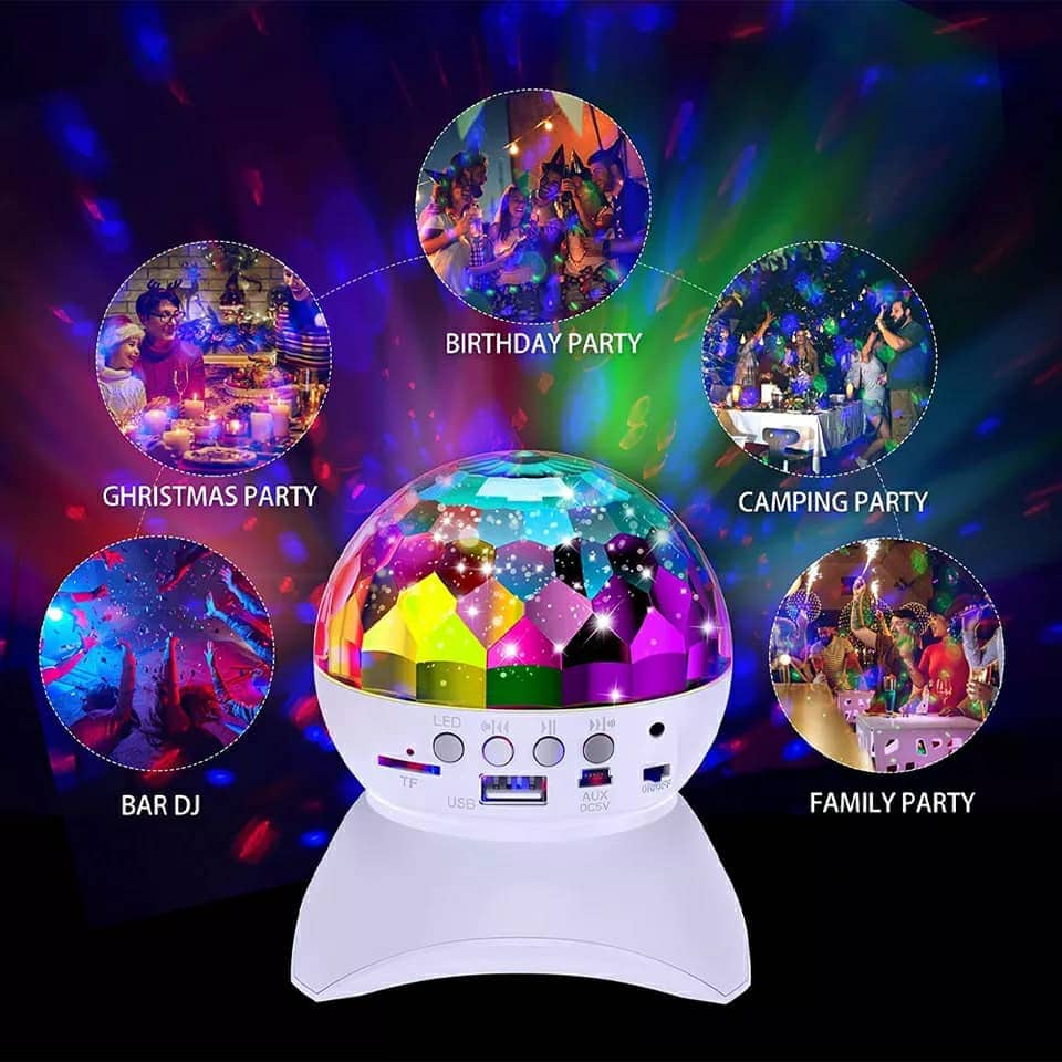 Projecteur Led de Disco RGB intelligente décoration Chambre à coucher - Électronique - صورة 6