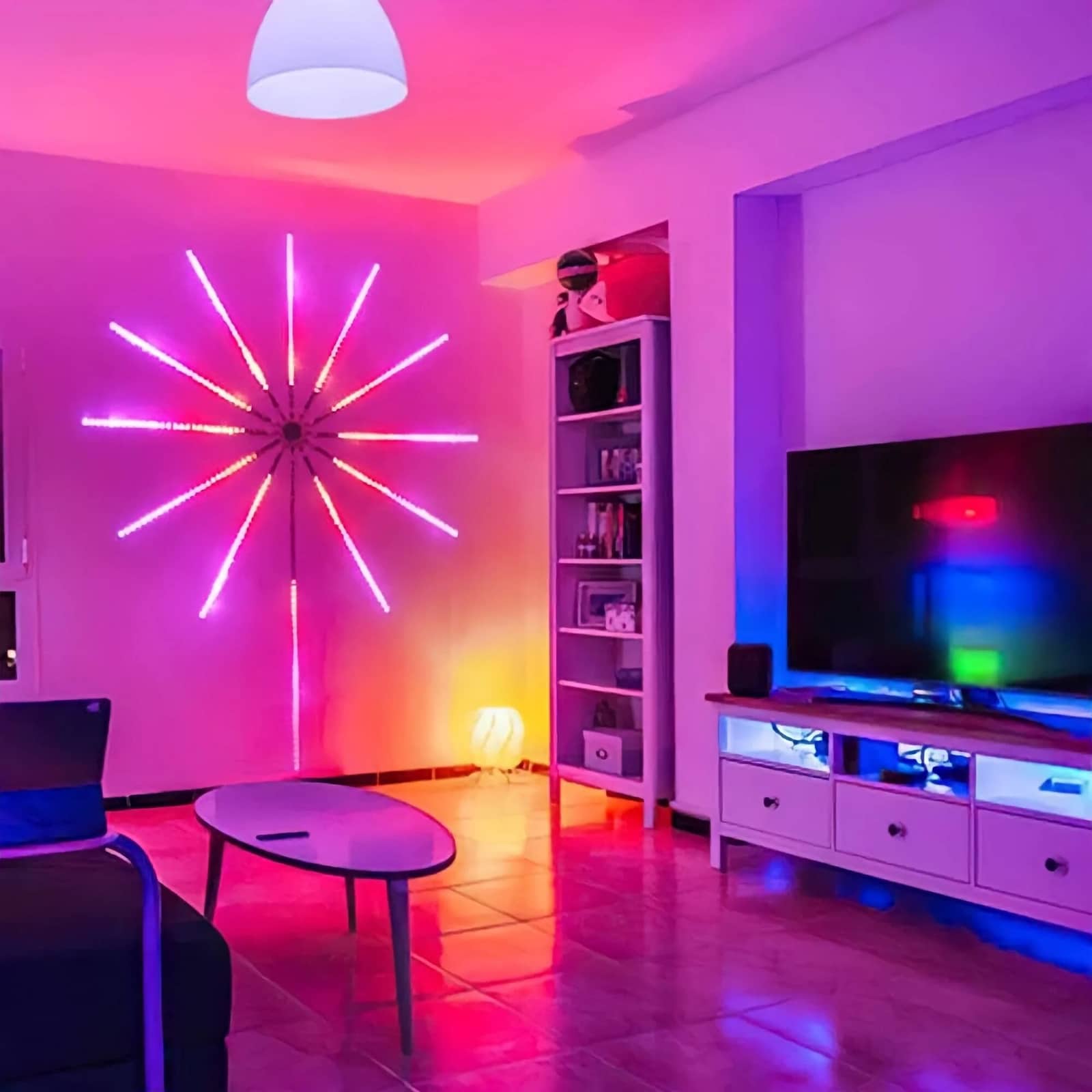 feux d’artifice App Smart Control IC Led RGB Light décoration de la maison - Électronique - صورة 3