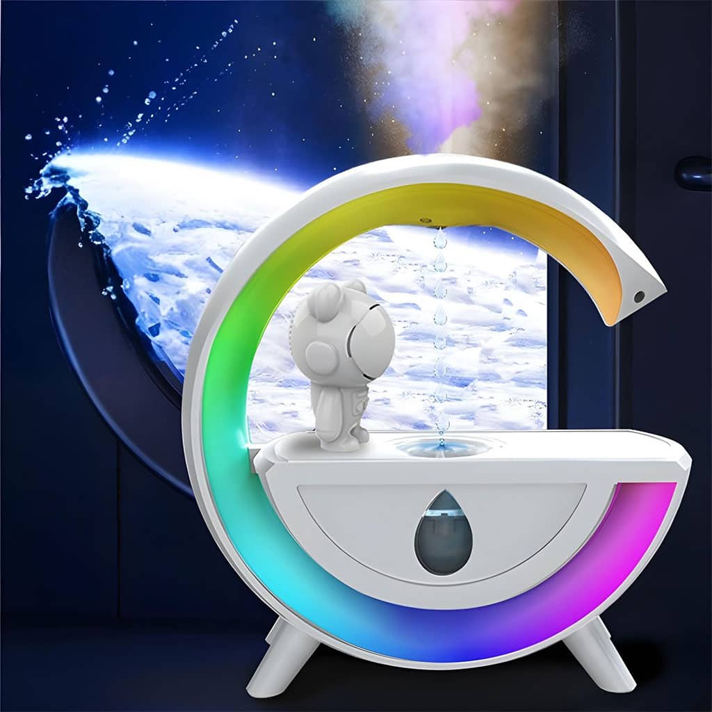 Haut Parleur Bluetooth et Humidificateur anti-gravité en forme de G - Électronique - صورة 5
