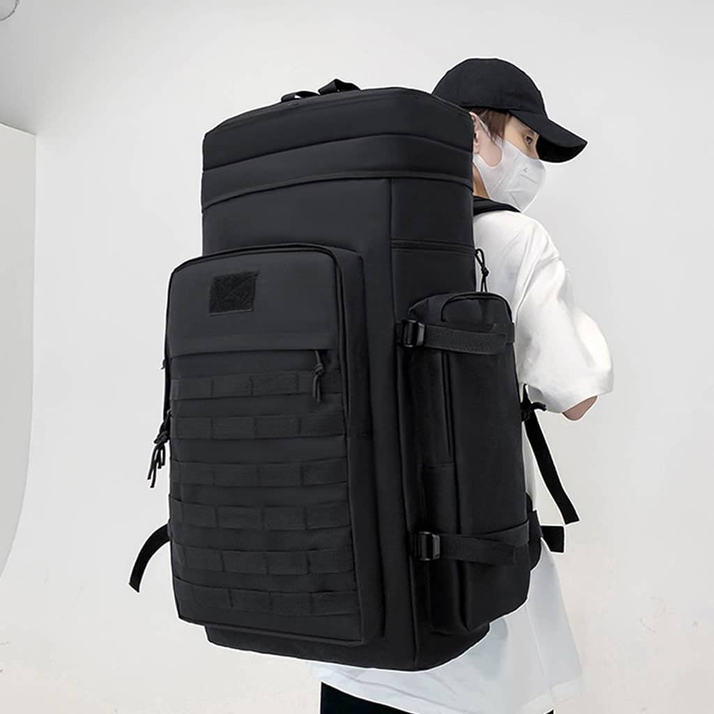 Sac à dos de randonnée tactique NARCO 80L SDM06 - Camping et Randonnée - صورة 7