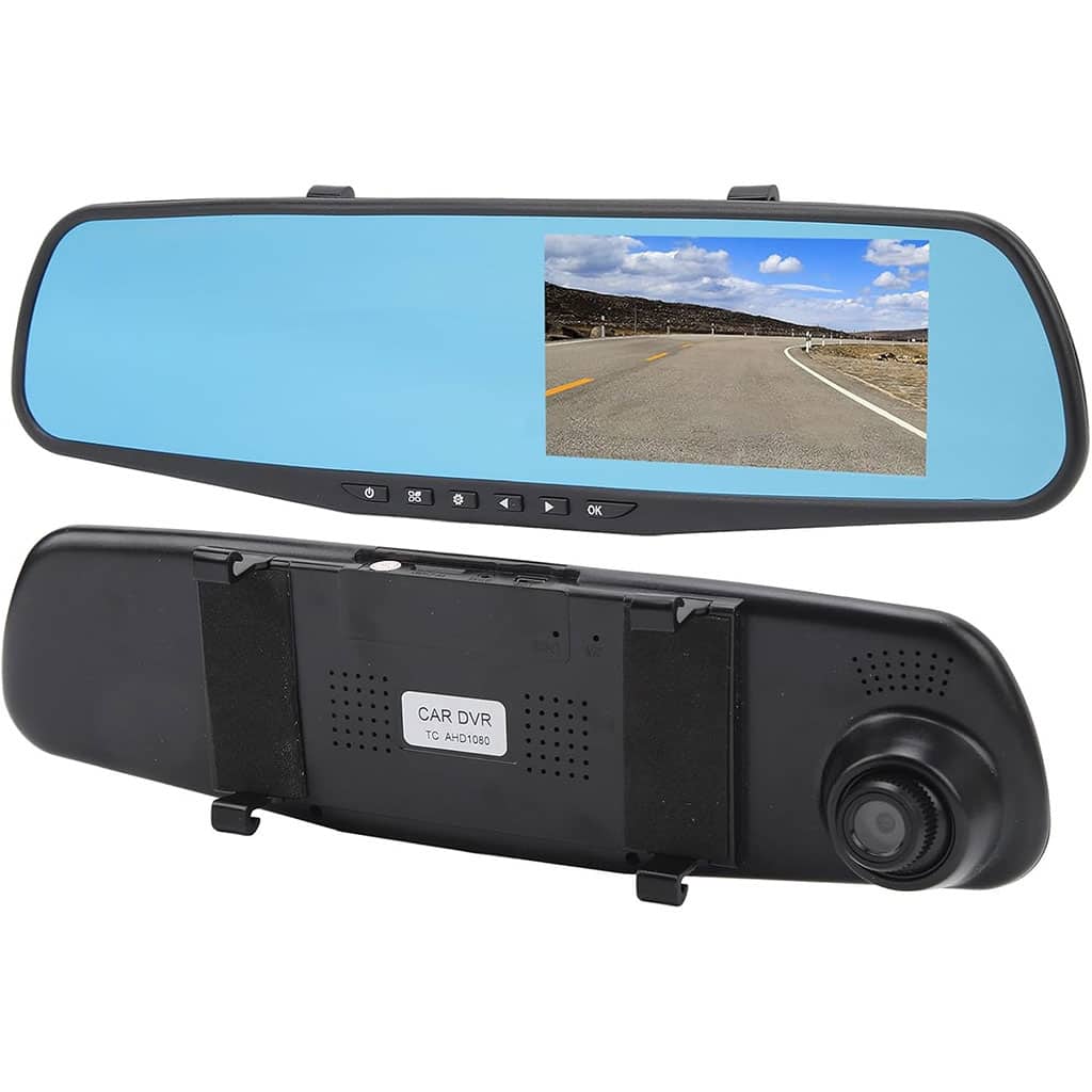 Rétroviseur et Caméra de voiture avant FHD 1080P 4.3P - Accessoires Auto/Moto - صورة 5